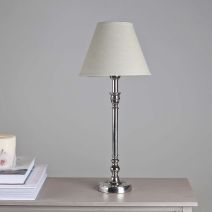 Henri Nickel Lamp by Biggie Best